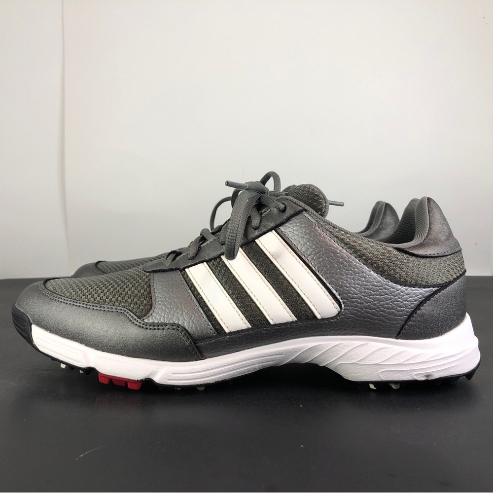 Adidas Tech Response 4.0 Iron Metallic Gray Q44682 Men’s Size 9.5 Golf Shoes